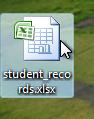 Notice the file icon looks no different