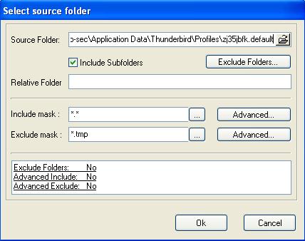 example of correct backup source folder