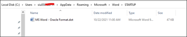 Screenshot of Local File Explorer window