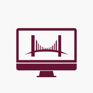 A desktop computer with the Oracle logo on the screen