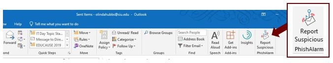 Microsoft Outlook Home Ribbon