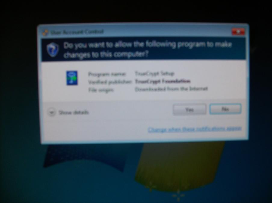 Windows might ask you to confirm that you wish to run this program. Click Yes.